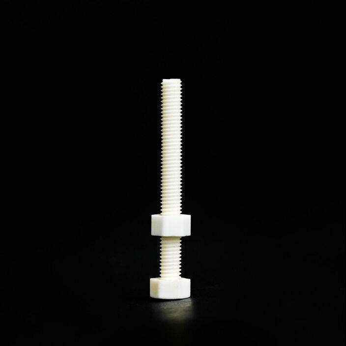 M6 Schraube Aluminiumoxid-Keramik-Befestigungselement