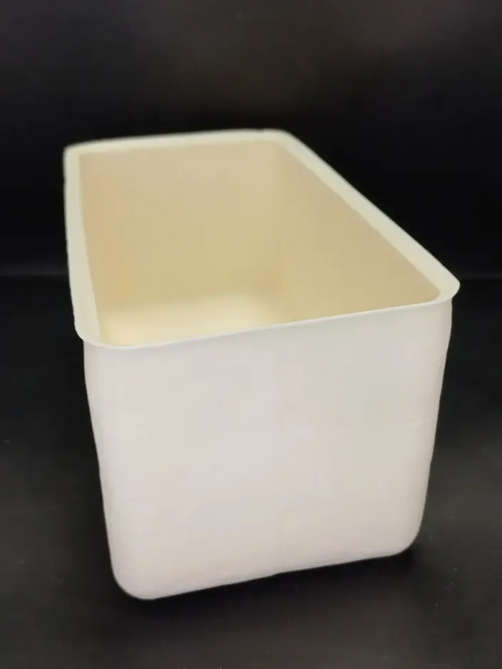 SS200TC Alumina Rectangular Crucible