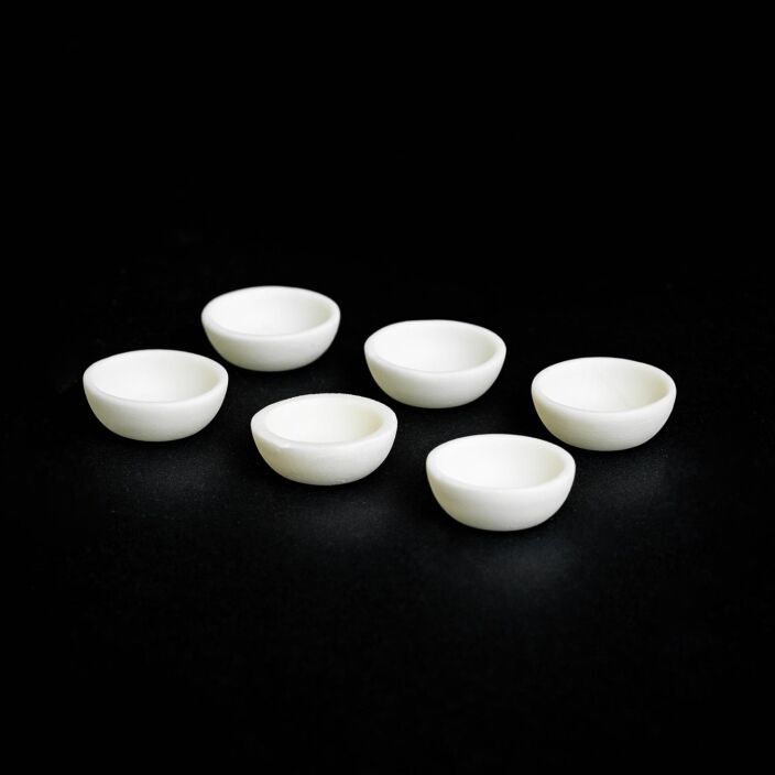 Round Shallow Crucible