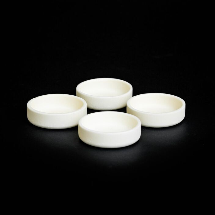 Round Shallow Crucibles