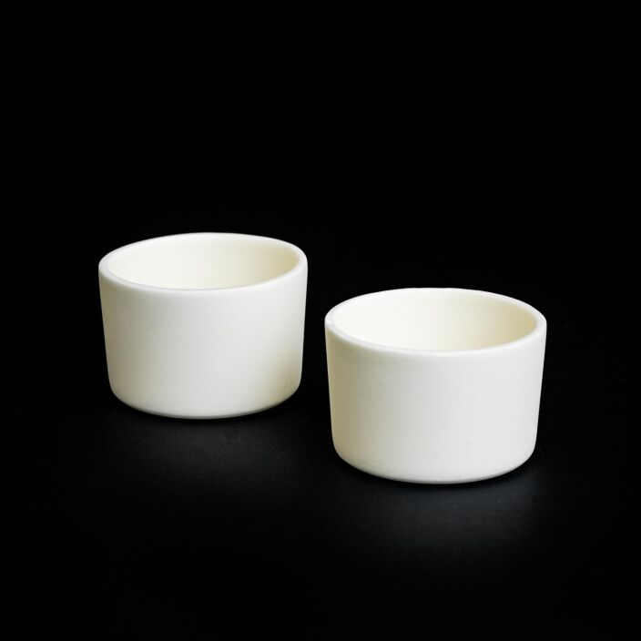 LR62 Round shallow crucible - 113e