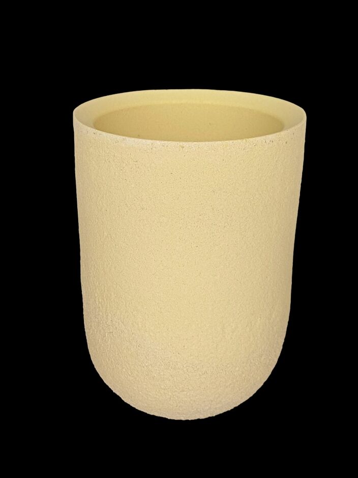 CLP117-195Z Round Bottom Refractory Zirconia Crucible