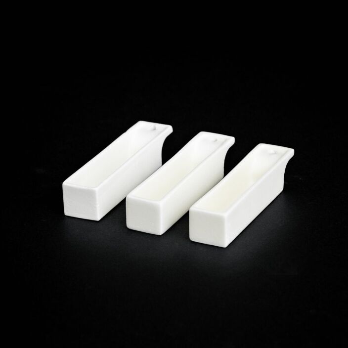 BS102 Boat Crucible - Made In Alumina, MGO, Zirconia or ZTA