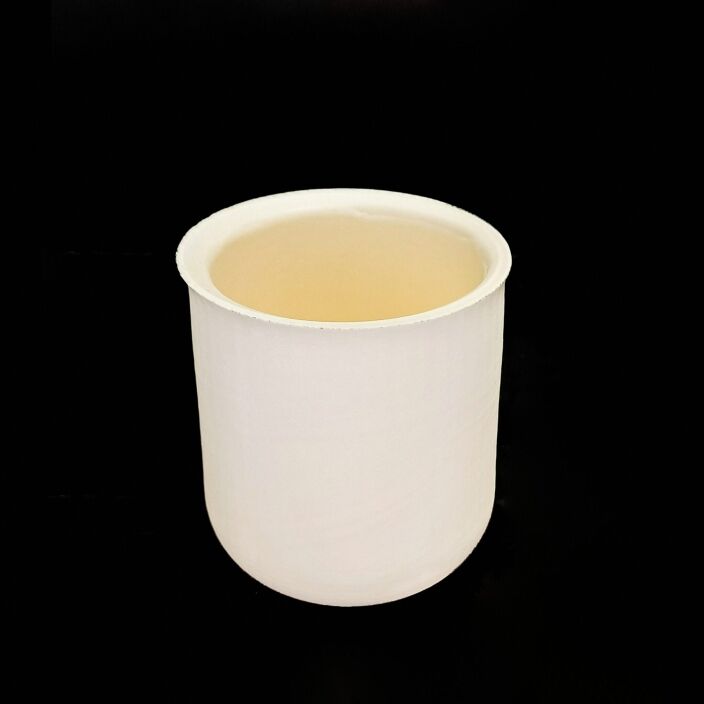 CCP75 Crucible - Made in Alumina, MGO, Zirconia or ZTA
