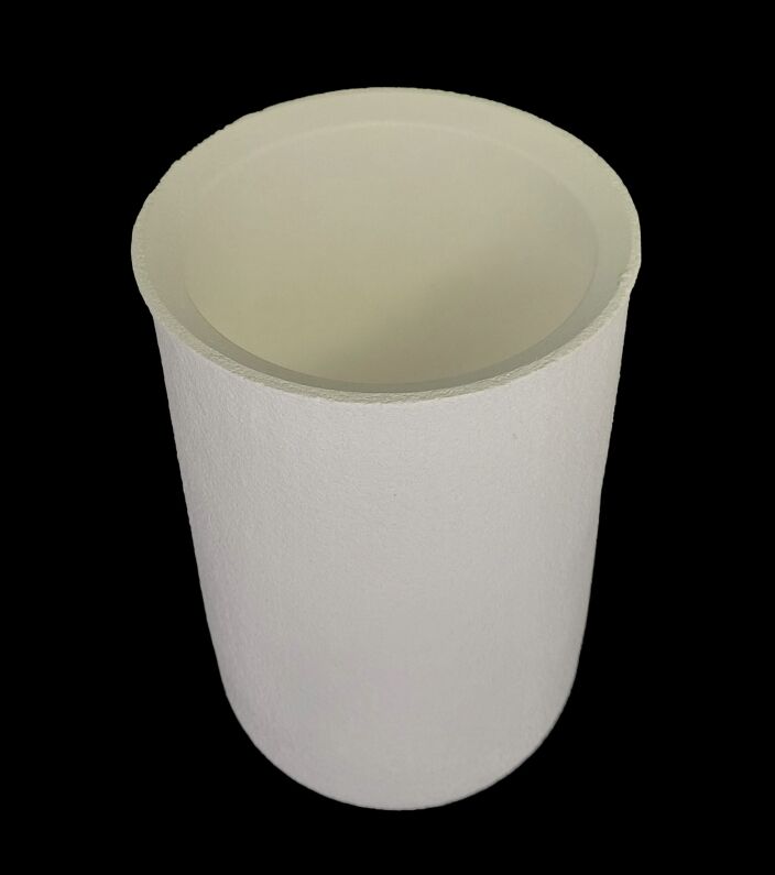 CLP133-172A Round Bottom Alumina (99.5%) Refractory Crucible