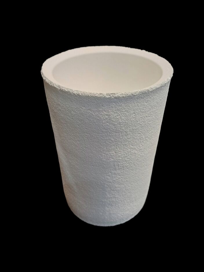 CCP142-172A Flat Bottom Alumina (99.5%) Refractory Crucible