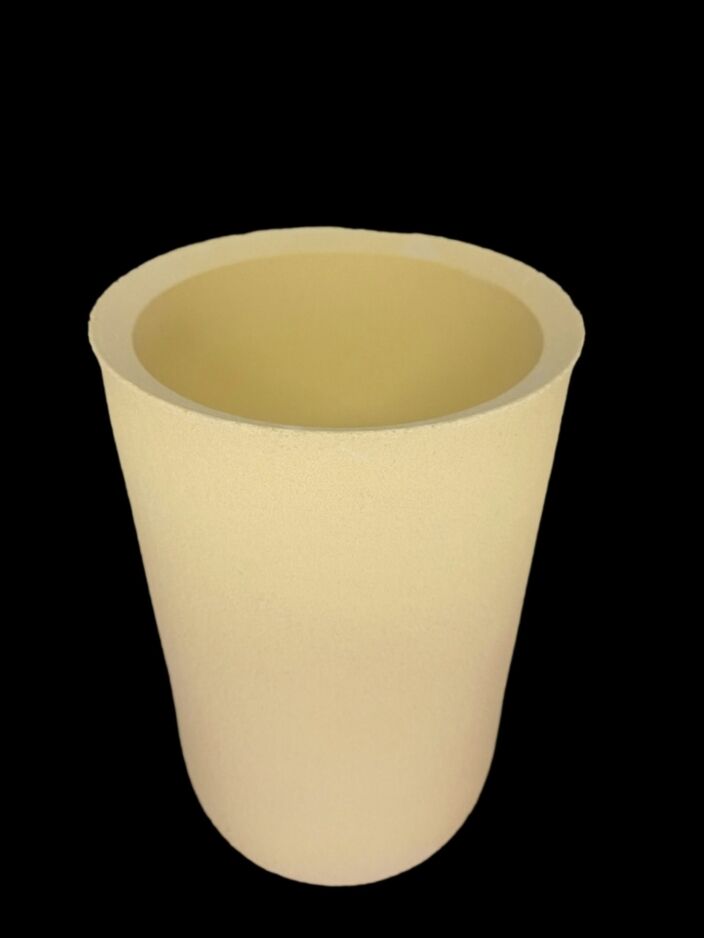 CCP176-195Z Cylindrical Refractory Zirconia Crucible