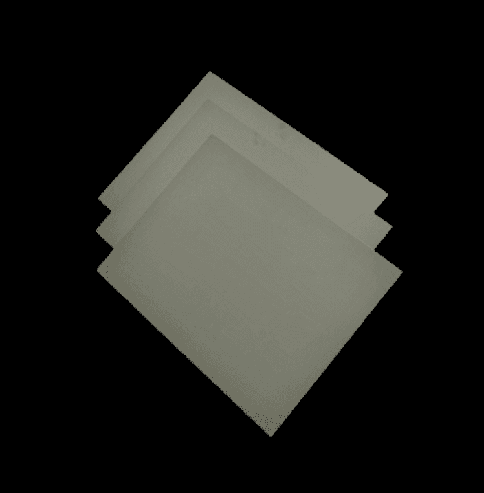 SUB909006SN Placa de nitruro de silicio (Si₃N₄) de 90 mm x 90 mm x 0,6 mm